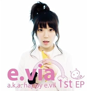 【中古】E.Via 1st Single - E.Via A.K.A. Happy E.Vil韓国盤