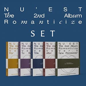 【中古】NU’EST ニューイースト - 2集 Romanticize」 バージョン5種セット/+初回限定　★★Kstargate限定★★ 16,658円