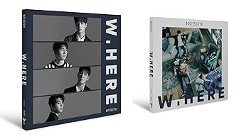 【中古】ニューイースト W - W, HERE STILL LIFE+PORTRAIT ver. SET 2CD+Photobook+2Folded PosterOn Pack 韓国盤