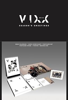 【中古】ヴィックス - 2018 Season's Greetings Calendar+Diary+On Pack Poster+Making DVD 韓国盤
