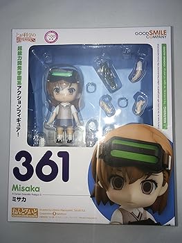 【中古】ねんどろいど ミサカ グッドスマイル&カラオケの鉄人カフェ、GOODSMILE ONLINE SHOP限定