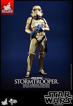 【中古】ムービー・マスターピース スター・ウォーズ １／６スケールフィギュア　ストームトルーパーゴールド・クロム版