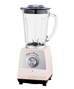 【中古】Toffy/トフィー ホームブレンダー K-BD1シェルピンク レトロ ブレンダー ミキサー ジューサー 600ml 2段階回転スピード パルス機能 氷 冷凍フル