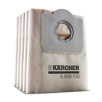 【中古】ケルヒャーKARCHER 紙風呂敷き包み5枚入り口・入口乾湿両用洗浄剤A2254Me用6959-130