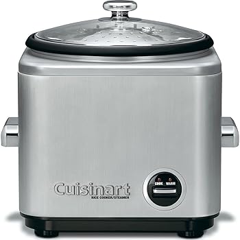 【中古】Cuisinart CRC 炊飯器 8-Cup シルバー CRC800E