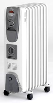 【中古】DeLonghi オイル・ラジエーターヒーター L字フィン 8枚 HR030812TC