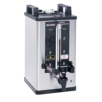【中古】【39shop】Bunn★27850.0001 ソフトヒート 1.5ガロン ステンレススチール コーヒーサーバー（非常に良い）｜ドリエム店