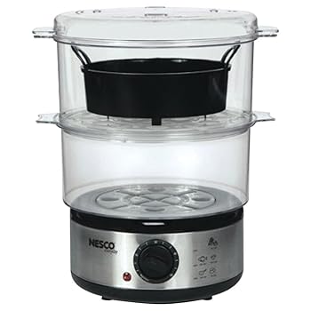 【中古】【39shop】Nesco★ST-25P 5-Quart Food Steamer, 400 watts by Nesco(良い)|ドリエム店