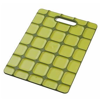 【中古】Joseph Joseph ジョセフジョセフ まな板 切り立てるゲーム盤 Grip-Top続きもの 食洗器相応う 安定した感のある上滑り打ちきり 緑であること 置き目品 50103