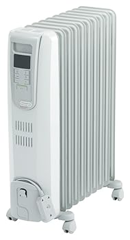 【中古】DeLonghi オイルヒーター デジタルラディアント サーマルカットフィン10枚 4~10畳用 KHD411015-LG