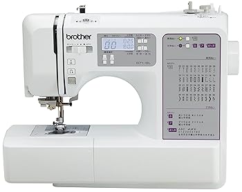 【中古】ブラザー工業 コンピューターミシン 文字縫い機能搭載ひらがな・カタカナ・漢字・数字・アルファベット」 S71-SL, ホワイト