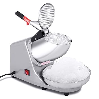 【中古】Goplusﾃつｮ Electric Ice Crusher Shaver Machine Snow Cone Maker Shaved Ice 143 Lbs by Goplus