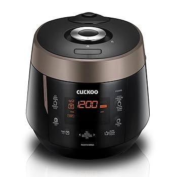 【中古】Cuckoo CRP-P0609S 6 Cup Electric Pressure Rice Cooker, 120V, Black by Cuckoo