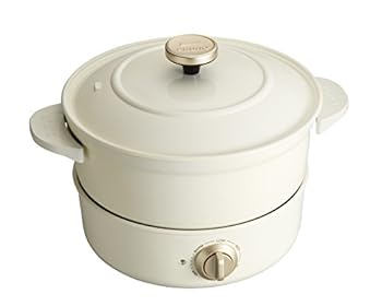 【中古】【39shop】BRUNO★グリルポット ホワイト BOE029-WH（非常に良い）｜ドリエム店