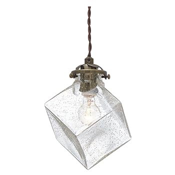 【中古】【39shop】インタ?フォルム★ペンダントライト LT-2656BU クアドラト 電球なし・別売り バブル ガラス アンティーク(良い)|ドリエム店