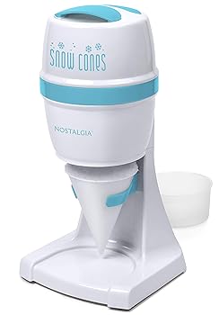 【中古】Nostalgia ICESHVR2BLUE Electric Snow Cone Maker, Blue, Single