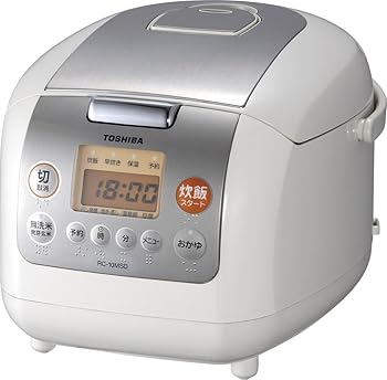 【中古】TOSHIBA マイコン保温釜1.0L RC-10MSDC ライトベージュ