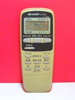 【中古】シャープ エアコンリモコン A366JB
