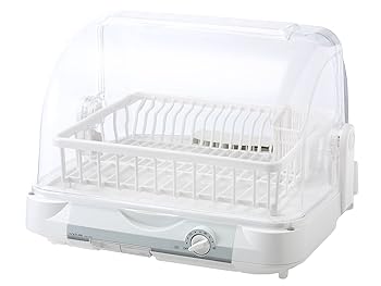【中古】コイズミファニテックkoizumi furnitech コイズミ 食器乾燥機 カウンタートップ 樹脂かご ホワイト KDE-5000/W
