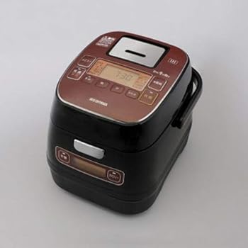 【中古】アイリスオーヤマ IHジャー炊飯器3合炊きIRIS OHYAMA　銘柄量り炊きIH炊飯器 KRC-ID30-R