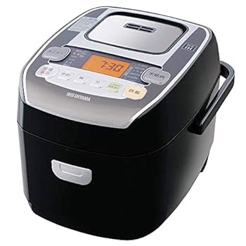 【中古】アイリスオーヤマ 翦断応力IH炊飯器 3合 翦断応力IH式 31ブランド名炊き分け役立つこと 極厚火釜 大射撃能力 玄米 黒いこと RC-PA30-B