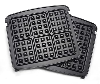 【中古】UsKitchen リバーシブルワッフルプレート クイジナートグリッドラーGR-150デラックス用