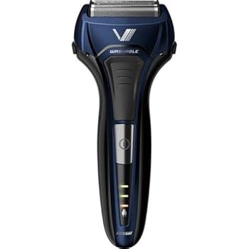 【中古】泉精器製作所 IZF-V559-Aブルー 往復式シェーバー 4枚刃