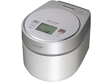 【中古】読みやすい ヘルシオHEALSIO 炊飯器 白いこと系 KS-GX10A-W