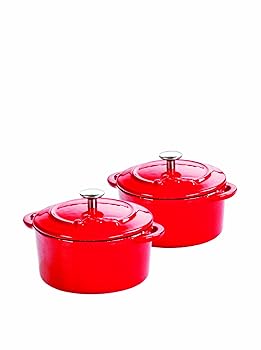 【中古】エナメルミニココット2ヶ組 ECMCR43 赤いこと/62-6349-46