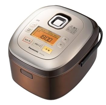 【中古】パナソニック 5.5合 炊飯器 IH式 ブラウン SR-HX103-T