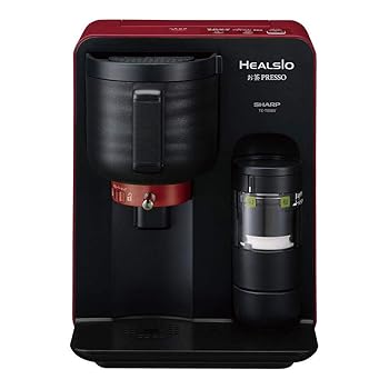 【中古】シャープ ヘルシオHEALSIO お茶プレッソ 湯ざまし機能 レッド TE-TS56V-R