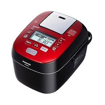 【中古】パナソニック 5.5合 炊飯器 剪断応力IH式 Wおどり炊き 頬べに黒いこと SR-SPX105-RK