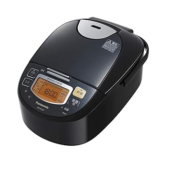 【中古】パナソニック 5.5合 炊飯器 IH式 ステンレス鋼黒いこと SR-FC107-K