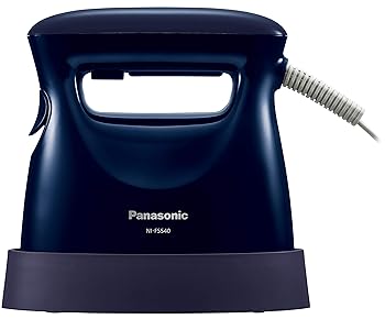 【中古】パナソニック スチームアイロン ダークブルー NI-FS540-DA