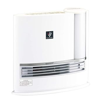【中古】シャープ プラズマクラスター搭載 加湿機能付 セラミックファンヒーター ホワイト HX-H120-W