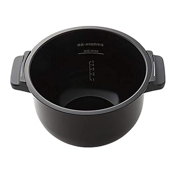 【中古】【39shop】シャープ★ホットクック用 内鍋 2.4Lタイプ フッ素コーティング TJ-KN2FB 内釜ブラック 大 / 2~6人用（良い）｜ドリエム店