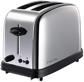 【中古】大石アンドアソシエイツ ラッセルホブス トースター 2枚焼 ポップアップ式 シルバー 13766JP