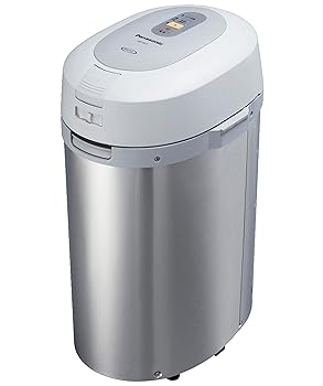 【中古】パナソニック 家庭用生ごみ処理機 温風乾燥式 6L シルバー MS-N53-S