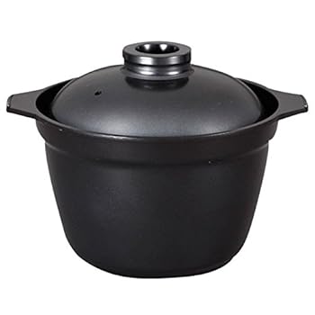 【中古】パロマ 炊飯鍋3合炊き 黒いこと PRN31