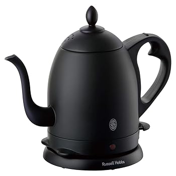 【中古】ラッセルホブス 喫茶店湯沸かし 0.8L つや消し黒いこと 7408JP-88
