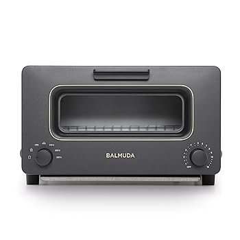 【中古】【39shop】旧型モデルバルミューダ★スチームオーブントースター BALMUDA The Toaster K01E-KGブラック（非常に良い）｜ドリエム店