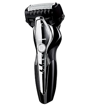 【中古】【39shop】パナソニック★ラムダッシュ メンズシェーバー 3枚刃 お風呂剃り可 黒 ES-ST2Q-K（非常に良い）｜ドリエム店