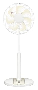 【中古】パナソニック リビング扇風機 なめらか気流7枚羽根 リモコン付 ベージュ F-CU324-C
