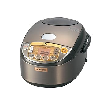 【中古】象印 炊飯器 IH式 5.5合ブラウン NP-VD10-TA
