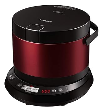 【中古】【39shop】日立★炊飯器 4合 IH式 おひつ御膳 打込鉄釜 RZ-WS4M R(良い)|ドリエム店