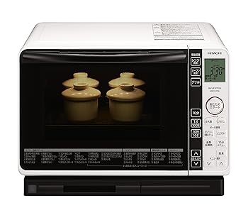 【中古】【39shop】日立★スチームオーブンレンジ ヘルシーシェフ 23L ホワイト MRO-RF6 W(良い)|ドリエム店