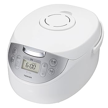 【中古】東芝TOSHIBA 炊飯器 5.5合 IH rice cooker 保温精白米24第四次元 RC-10HKW おかゆ 炊込み 玄米 食麺麭醗酵