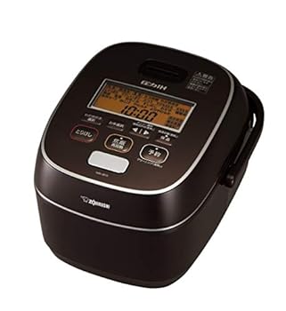【中古】象印 炊飯器 5.5合 翦断応力IH式 限度炊き 金物厚地の外套プラチナ厚釜 赤銅色 NW-JB10-TA