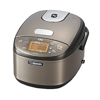 【中古】旧モデル/在庫限り象印 炊飯器 3合 IH式 極め炊き 黒まる厚釜 一人用 保温30時間 ステンレスブラウン NP-GJ05-XT