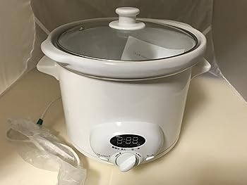 【中古】スロークッカー・タイマー付煮込み名人 ASCT22 ホワイト ASCT22